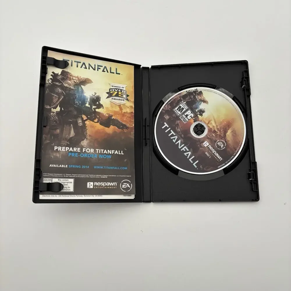 Titanfall (PC: Windows, 2014) COMPLETE 3 DISC SET - TESTED. Works.